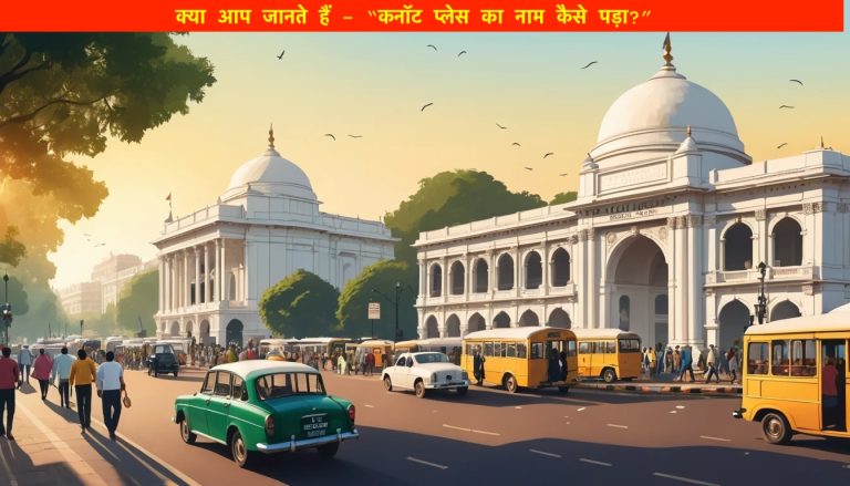 कनॉट प्लेस का नाम कैसे पड़ा